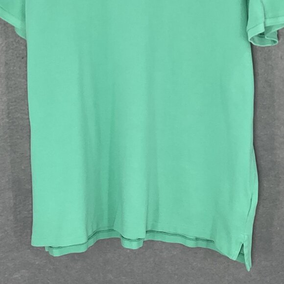 Polo Ralph Lauren Shirt Men 2XL Mint Green Slim Fit Short Sleeve Pony Preppy - Picture 5 of 12